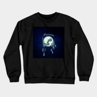 Zodiac sings aquarius Crewneck Sweatshirt